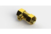 Zlacza - JCH Check valve 2290 controllable brass 34 - 430327-006