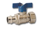 Zlacza - Pettinaroli Heavyduty fullway ball valve with press fitting end and swiv - P102/4-622