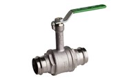 Zlacza - Pettinaroli Heavyduty fullway ball valve with press fittings ends and ex - P100L-042