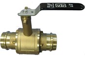 Zlacza - GPA Flowsystem Type 5020ln ball valve long neck 28 mm press/press gunmetal - 419070028