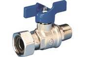 Zlacza - Pettinaroli ball valve with swivel end/male 3/4" x 3/4" - 52MET/1-006