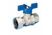 Zlacza - Pettinaroli Ball valve with swivel end x female 3/4" x 3/4" - 52MET-006