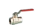 Zlacza - Pettinaroli F x f "new compact" fullway ball valve red steel lever 1 - 51CE-008