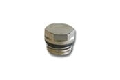 Grzejniki i zawory - Pettinaroli End plug 6 edge with o-ring 1/2" chrome - DE-015