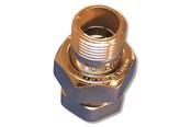 Grzejniki i akcesoria do reczników - Megatherm Radiator coupling 1/2 concentric chromium plated - 405000504