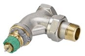Grzejniki i zawory - Danfoss RA-DV 15 dynamic radiator valve angled 1/2" - 013G7713