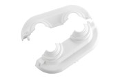 Grzejniki i zawory - Danfoss Double pipe collar 40 mm. - 192H0160