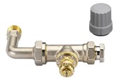 Grzejniki i zawory - Danfoss RA-KE radiator coupling 1/2" straight 1 string - 013G3362