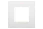 Inteligentne instalacje budowlane - Niko-Servodan Single flush surround plate intense white - 120-76100