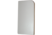 Grzejniki i zawory - Gabotherm End piece left light grey - 334627002