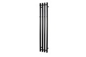Grzejniki i akcesoria do reczników - Kriss vega heated towel rail 1420x257 black - VG1424S