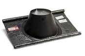 Kotly i kominy - Metalbestos flashing ø230/130 5-32° flex black - 317635236
