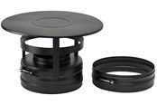 Kotly i kominy - Metalbestos wood 130 mm raincap - 317575131