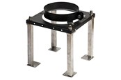 Kotly i kominy - Metalbestos wood 130 mm floor support - 317527131