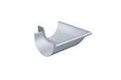 Dach i elewacja - Rheinzink corner external 90° for half-round gutter 250x0.7m - 1115338