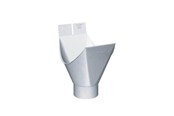 Dach i elewacja - Rheinzink plug-in outlet half-round 333/76 - 1132238