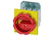 Komponenty do szaf sterowniczych i obudów - Siemens Em. stop switch 25a/690v 400v/9.5kw 3ld2103-0tk53 - 3LD2103-0TK53