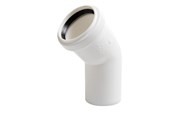 Produkty odwadniajace - ALIAXIS 50mm-45 pp white bend - BKL-050-018-045
