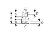 Produkty odwadniajace - Geberit Reducer pe-hd d110/56 concentric - 367.565.16.1