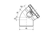 Produkty odwadniajace - ALIAXIS Bend 75 30° dblue - VKL-075-000-30D