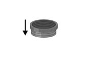 Produkty odwadniajace - Girpi 52mm x 50mm sealing ring fria - ht-pp - SJT52