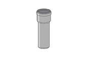 Produkty odwadniajace - Girpi 52mm x 250mm pipe with sleeves - SMMF52250