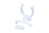 Produkty odwadniajace - Wavin Brackets 50mm w/loc device white - 0451740