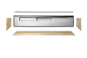 Produkty odwadniajace - Unidrain Mounting set for line drain H 22 mm (300-1000 mm) - 1804.1022
