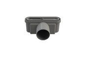 Produkty odwadniajace - Unidrain Outlet unit w/horizontal outlet Ø75 mm incl. water trap - 1411.0075