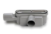 Produkty odwadniajace - Unidrain Outlet unit w/two horizontal outlets Ø50 mm incl. water trap - 1416.0050