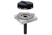 Produkty odwadniajace - Geberit Plu roof outlet daf d56 12l/s - 359.105.00.1