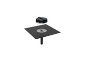Produkty odwadniajace - Geberit pluvia roof outlet with bitumen - 359.115.00.1