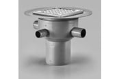 Produkty odwadniajace - Purus multiflex w/grate vertical 110 mm - 153483-116