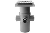 Produkty odwadniajace - Purus Drain bowl maxiflex 110 mm with stainless steel grate 4 inle - 153445-956