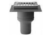 Produkty odwadniajace - Purus Drain bowl jo-flex 75 mm in pp with stainless steel grate - 153446-953