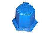Produkty zaopatrzenia w wode - Jemi Cover stopvalve 78x75 mm hexagon cast iron - 145600000