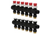 Ogrzewanie podlogowe - Uponor vario plus manifold w. valve ls 6x 3/4 euro - 1030582