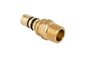 Systemy Alu pex - Geberit mepla adapter with male thread: d=63mm r=2 - 607.539.00.5