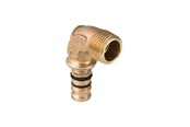 Systemy Alu pex - Geberit mepla bend adapter 90° with male thread: d=40mm r=1 - 605.255.00.5