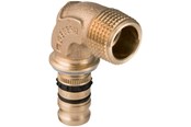 Systemy Alu pex - Geberit mepla bend adapter 90° with male thread: d=20mm r=3 - 602.253.00.5