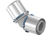 Systemy Alu pex - Uponor s-press composite elbow 45° 63 x 63 mm - 1032879