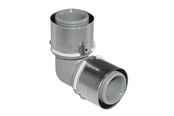 Systemy Alu pex - Uponor press composite elbow ppsu 50-50 - 1046387