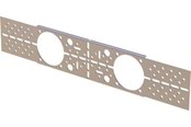 Systemy PEX - Uponor smart aqua plus mounting bracket m7 c/c 150 mm for te - 1085749