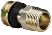 Systemy Alu pex - Viega Raxofix transition 25 x 1" sleeve/nipple gunmetal - 646332