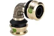 Systemy Alu pex - Viega Raxofix bend 90° 25 gunmetal / glossy - 647025
