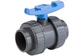 Rury i ksztaltki z tworzyw sztucznych - +GF+ Ball valve 22i pvc/epdm d25 - VSA22I250