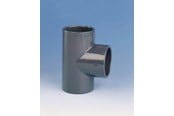 Rury i ksztaltki z tworzyw sztucznych - +GF+ T 90° equal pvc pn16 d63 - 721200111