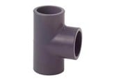Rury i ksztaltki z tworzyw sztucznych - +GF+ T 90° equal pvc pn16 d25 - 721200107
