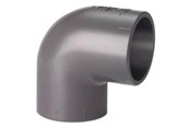 Rury i ksztaltki z tworzyw sztucznych - +GF+ Elbow 90° pvc pn16 d40 - 721100109
