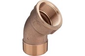 Zlaczki gwintowane - Viega Bend 45° sleeve/nipple 1" gunmetal - 264161